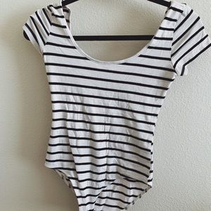 Striped Bodysuit